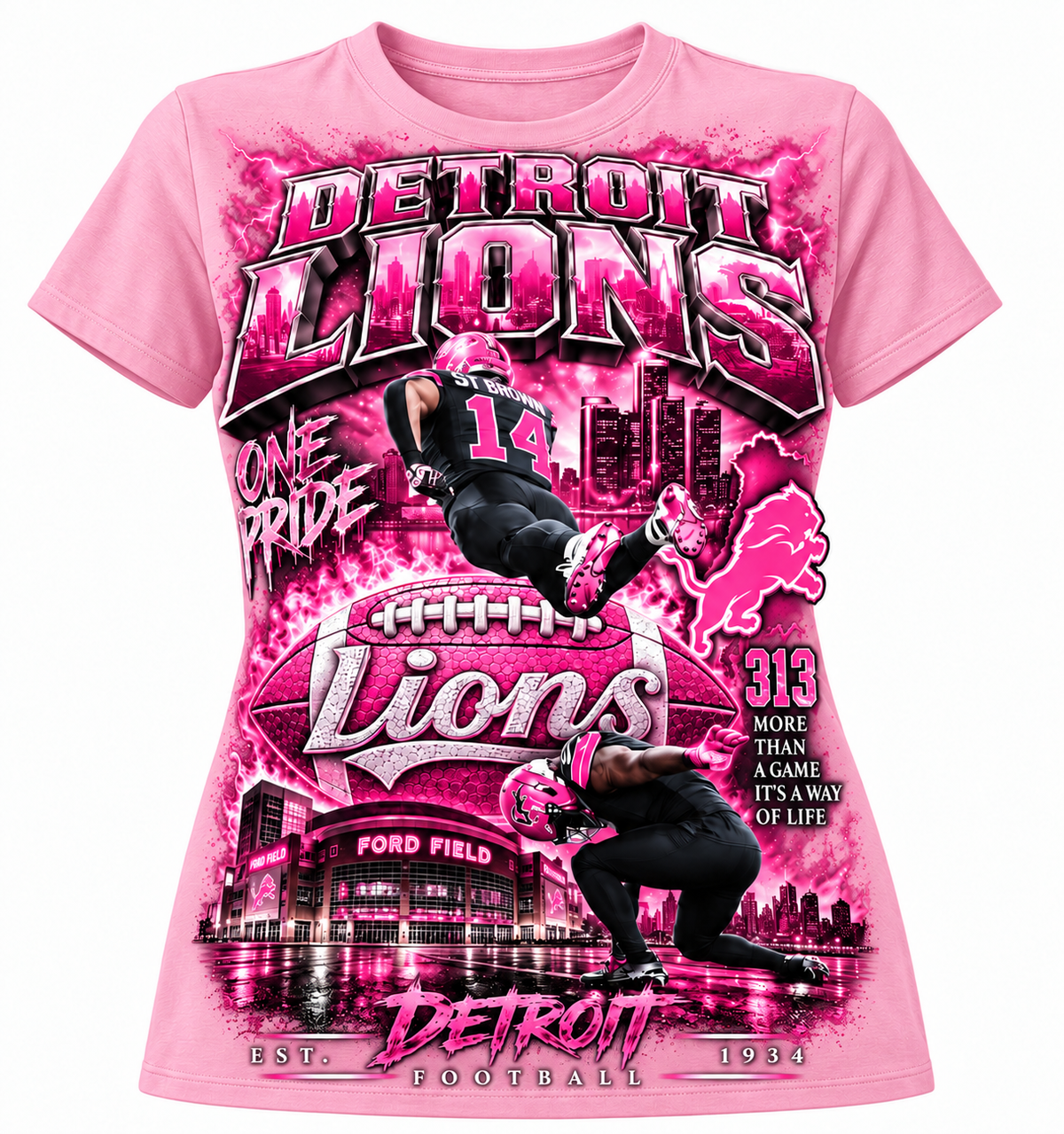 DETROIT LIONS ONE PRIDE